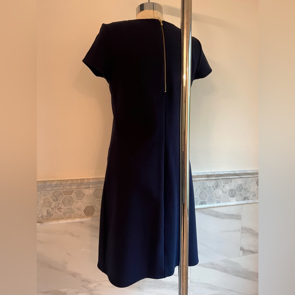 Lilly Pulitzer Blue Navy Jersey Shift Dress - Picture 10 of 12